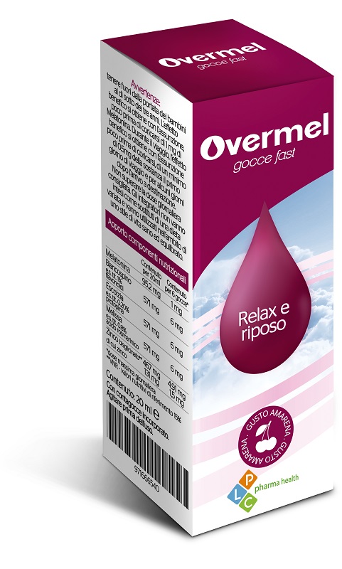 OVERMEL GOCCE FAST 20 ML GUSTO AMARENA - farmavitality.it