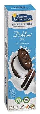 PIACERI MEDITERRANEI DOBLONI DARK 120 G - farmavitality.it
