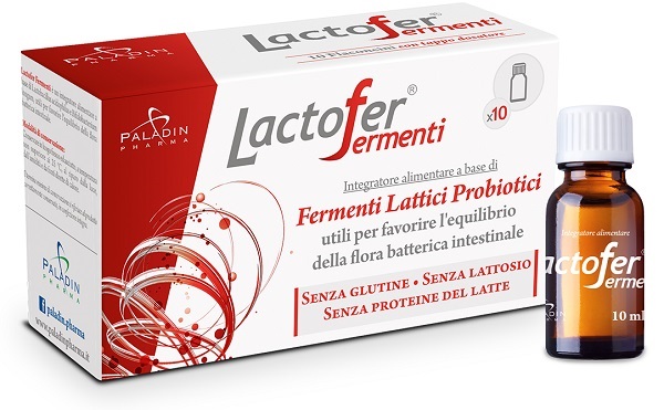 LACTOFER FERMENTI 10 FLACONCINI 10 ML - farmavitality.it