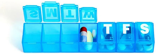 MEDS PORTAPILLOLE SETTIMANALE MEDS - farmavitality.it