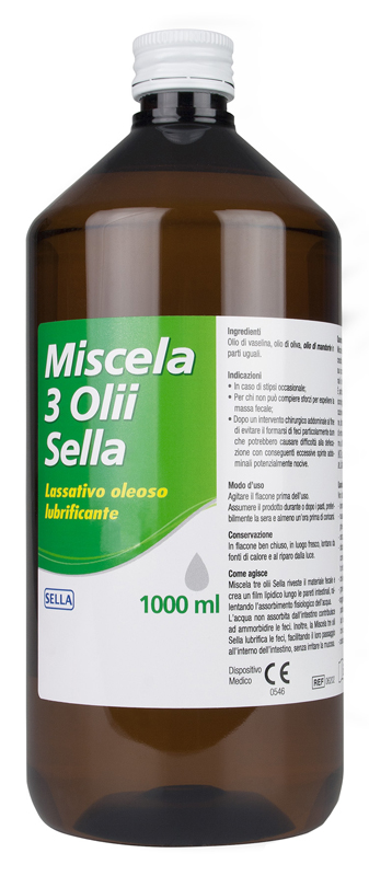 MISCELA 3 OLII LASSATIVO 1 LITRO MD - farmavitality.it