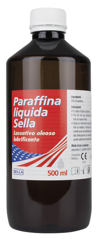 PARAFFINA LIQUIDA MD LASSATIVO 500 ML SELLA - farmavitality.it