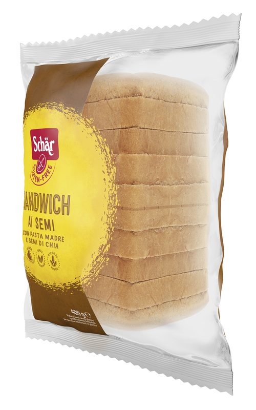SCHAR SANDWICH AI SEMI SENZA LATTOSIO 400 G - farmavitality.it