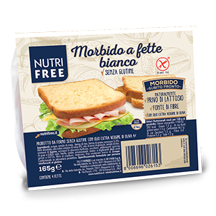 NUTRIFREE MORBIDO A FETTE BIANCO 165 G - farmavitality.it