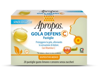APROPOS GOLA DEFENS C LIMONE/ZENZERO - farmavitality.it