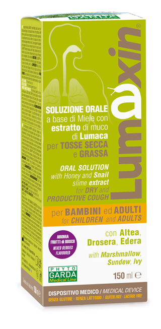 LUMAXIN DISPOSITIVO MEDICO SCIROPPO ADULTI/BAMBINI 150 ML - farmavitality.it