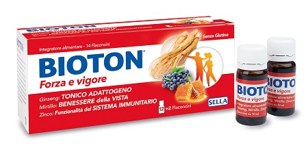 BIOTON GINSENG FORZA VIG 14 FLACONCINI - farmavitality.it