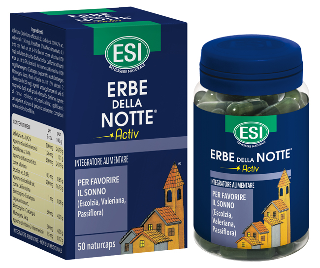 ESI ERBE DELLA NOTTE ACTIV 50 CAPSULE - farmavitality.it