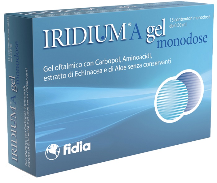 Iridium A Gel Oftalmico Monodose 15 Contenitori Da 0,50 Ml - farmavitality.it