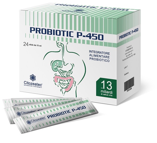 PROBIOTIC P-450 24 STICK MONODOSE 10 ML - farmavitality.it