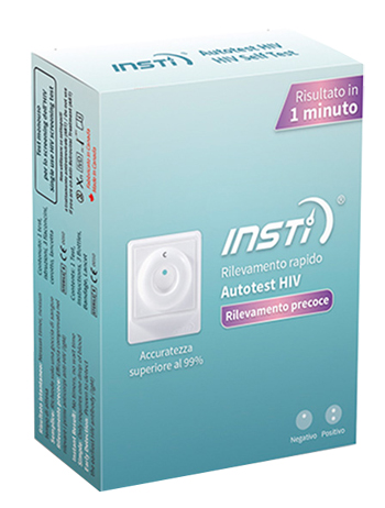 TEST DI AUTODIAGNOSI INSTI HIV INDIVIDUAZIONE ANTICORPI DELL'HIV SCREEN TEST - farmavitality.it