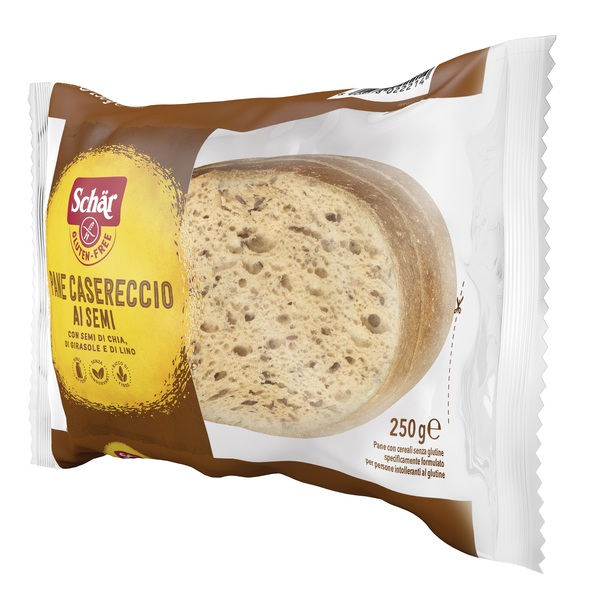 SCHAR PANE CASERECCIO AI SEMI 250 G SENZA GLUTINE - farmavitality.it