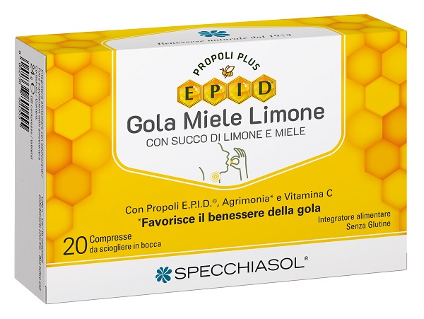 EPID MIELE LIMONE 20 COMPRESSE NEW - farmavitality.it