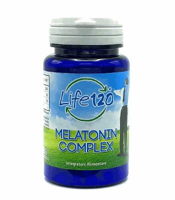 LIFE 120 MELATONINA COMPLEX 180 COMPRESSE - farmavitality.it