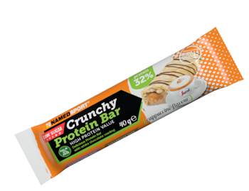 CRUNCHY PROTEINBAR CAPPUCCINO 40 G - farmavitality.it