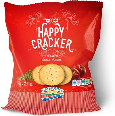 HAPPY FARM HAPPY CRACKERS GUSTO PIZZA 60 G - farmavitality.it