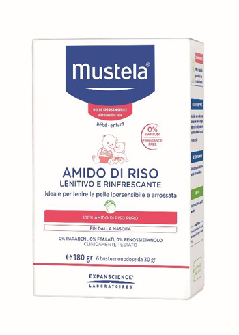 MUSTELA AMIDO DI RISO 180 G - farmavitality.it