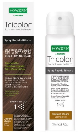 TRICOLOR SPRAY RITOCCO CASTANO CHIARO 75 ML - farmavitality.it