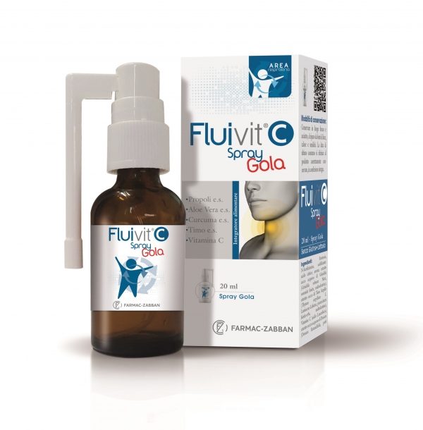 FLUIVIT C SPRAY GOLA 20 ML - farmavitality.it