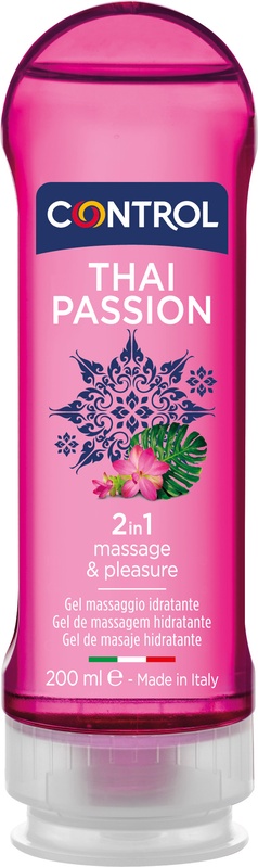 CONTROL GEL PER MASSAGGI THAI PASSION 200 ML - farmavitality.it