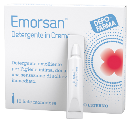EMORSAN DETERGENTE CREMA 10 FIALE DA 3,5 ML - farmavitality.it