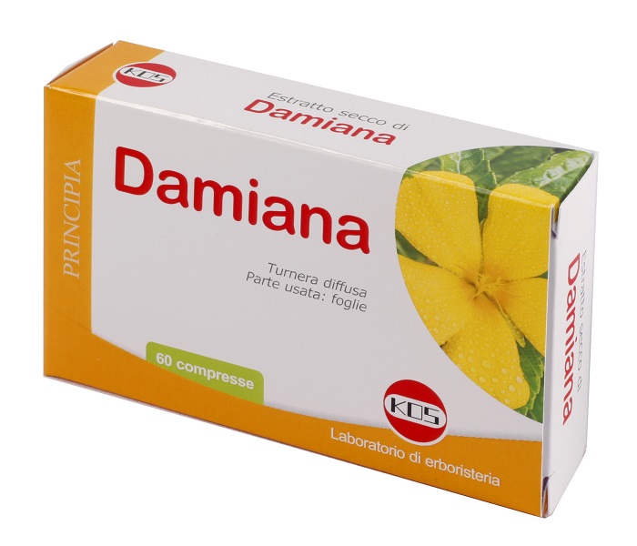 DAMIANA ESTRATTO SECCO 60 COMPRESSE - farmavitality.it
