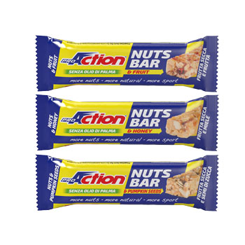 PROACTION NUTS BAR FRUTTI ROSSI 30 G - farmavitality.it