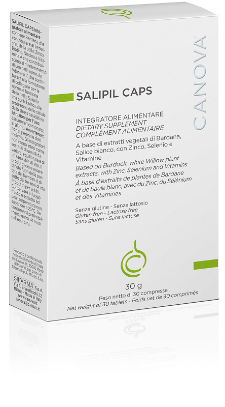 CANOVA SALIPIL CAPS 30 COMPRESSE NUOVA CONFEZIONE - farmavitality.it