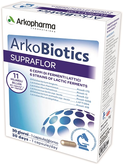 ARKOBIOTICS SUPRAFLOR 30 CAPSULE - farmavitality.it