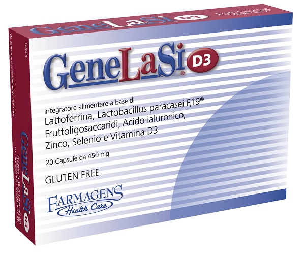 GENELASI D3 20 CAPSULE 450 MG - farmavitality.it