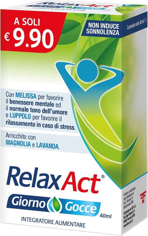RELAX ACT GIORNO GOCCE 40 ML - farmavitality.it