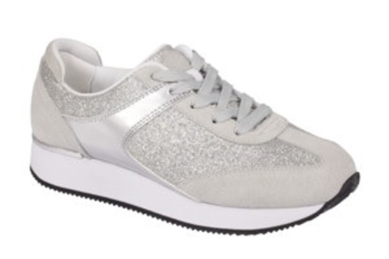 CALZATURA CHARLIZE GLITTERED TEXTILE WOMENS SILVER 40 TOMAIA TESSUTO GLITTERATO+PELLE SCAMOSCIATA FODERA TOMAIA TESSUTO MESH SOTTOPIEDE TESSUTO GOMMA CALZATA F COLLEZIONE 2018 - farmavitality.it