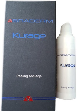 KURAGE CREMA ANTIAGE ESFOLIANTE 30 ML BRADERM - farmavitality.it