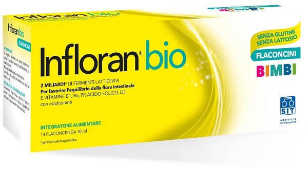 INFLORAN BIO BIMBI 14 FLACONCINI - farmavitality.it