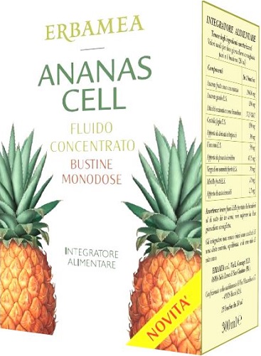 ANANAS CELL FLUIDO CONCENTRATO 15 BUSTINE 20 ML - farmavitality.it