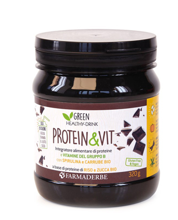 PROTEIN & VIT CACAO 320 G - farmavitality.it