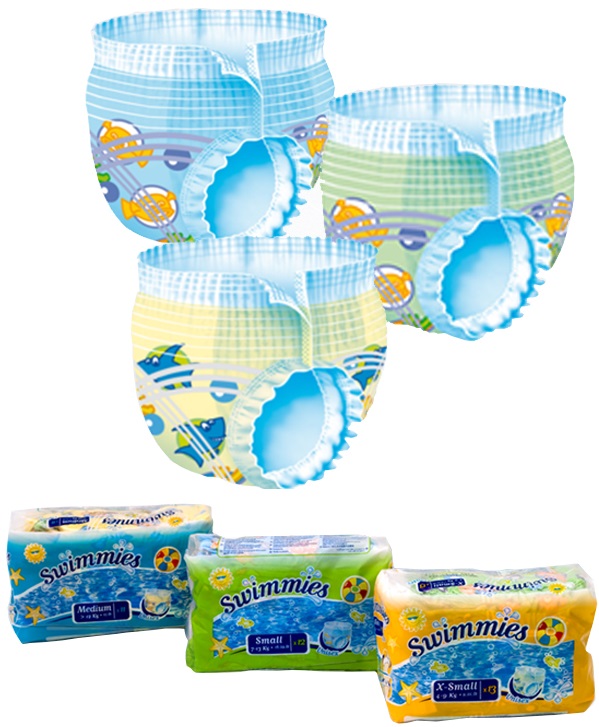 SWIMMIES PANNOLINO PANTS S3 12 KG+ TAGLIA M 11 PEZZI - farmavitality.it