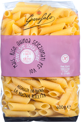 GAROFALO PENNE RIGATE SENZA GLUTINE 400 G - farmavitality.it