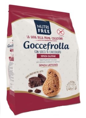 NUTRIFREE GOCCEFROLLA SNACK CLASSICA BONTA' SENZA LATTOSIO 6 MONOPORZIONI DA 40 G - farmavitality.it