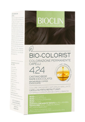 BIOCLIN BIO COLORIST 4,24 CASTANO BEIGE RAME CIOCCOLATO - farmavitality.it