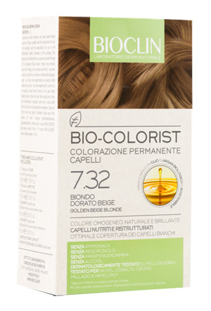 Bioclin Bio Colorist Colorazione Permanente 7.32 Biondo Dorato Beige - farmavitality.it