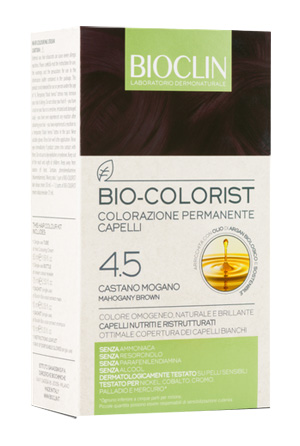 Bioclin Bio Colorist Colorazione Permanente 4.5 Castano Mogano - farmavitality.it
