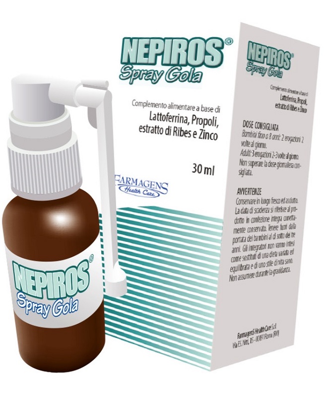 NEPIROS SPRAY GOLA 30 ML NUOVA FORMULA - farmavitality.it