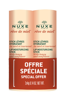 NUXE REVE DE MIEL DUO STICK LABBRA IDRATANTE 2X4 G - farmavitality.it