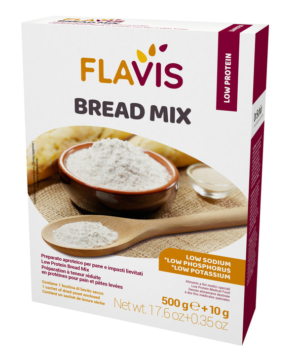 FLAVIS BREAD MIX 500 G - farmavitality.it