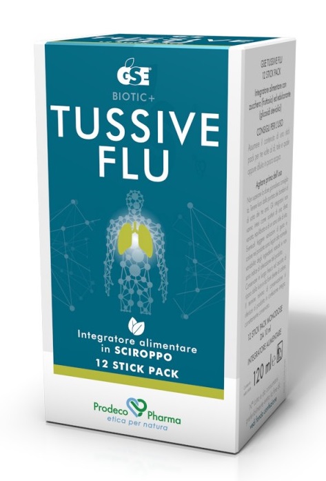 GSE TUSSIVE FLU 12 STICKPACK - farmavitality.it