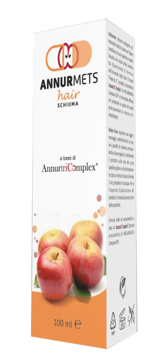 ANNURMETS HAIR SCHIUMA 100 ML - farmavitality.it