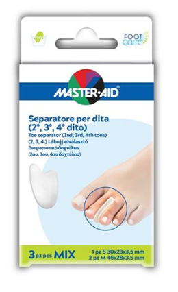 SEPARATORE DITA MASTER-AID 1 S + 2 M 3 PEZZI - farmavitality.it