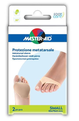 PROTEZIONE MASTER-AID PER METATARSO IN TESSUTO ELASTICO E GEL S 1 PAIO - farmavitality.it