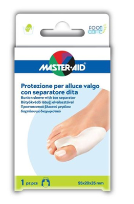PROTEZIONE MASTER-AID PER ALLUCE VALGO CON SEPARATORE DITA INTEGRATO 1 PEZZO - farmavitality.it